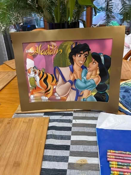 Photo of free Disney princess pencils , tiaras and Aladin posters (Furzton MK4) #2