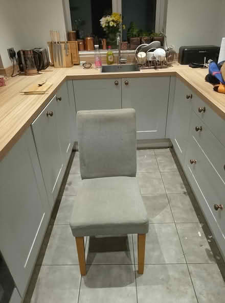 Photo of free 4 dining chairs (Beechwood) #1