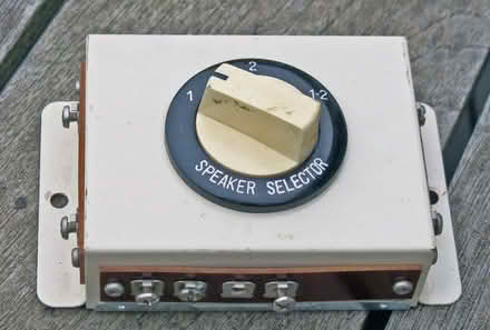 Photo of free Unbranded 2-way loudspeaker switch (Hayling Island PO11) #2