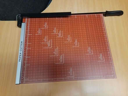 Photo of free 4 paper cutter of different dimension (Bucknell OX27) #4