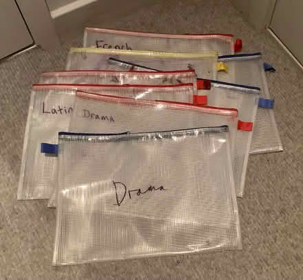 Photo of free 8x Plastic sealable folders (Wimbledon SW19) #1