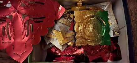 Photo of free Foil Xmas decorations (Malvern WR14) #2