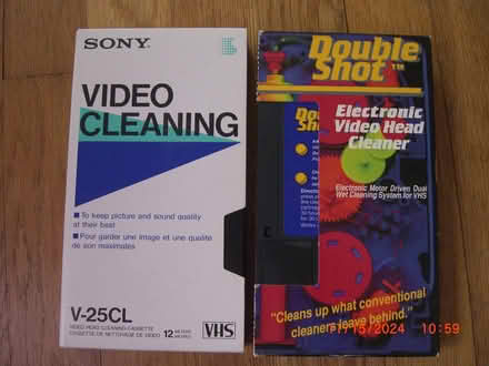 Photo of free VHS tapes and VHS player cleaner (Pleasantville) #2