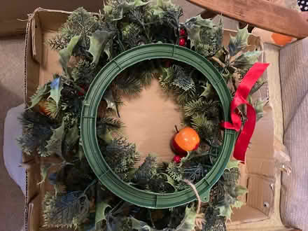 Photo of free Christmas Wreath (Sawley) #2