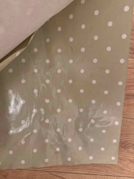 Photo of free Oilcloth Tablecloth (Stanney Oaks CH1) #1