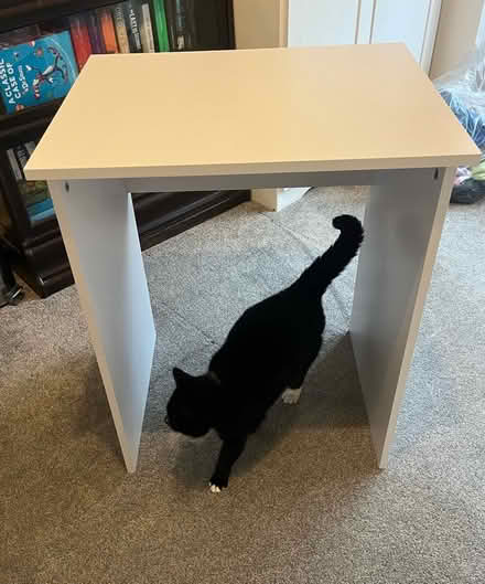 Photo of free Small white desk (Carshalton) #1