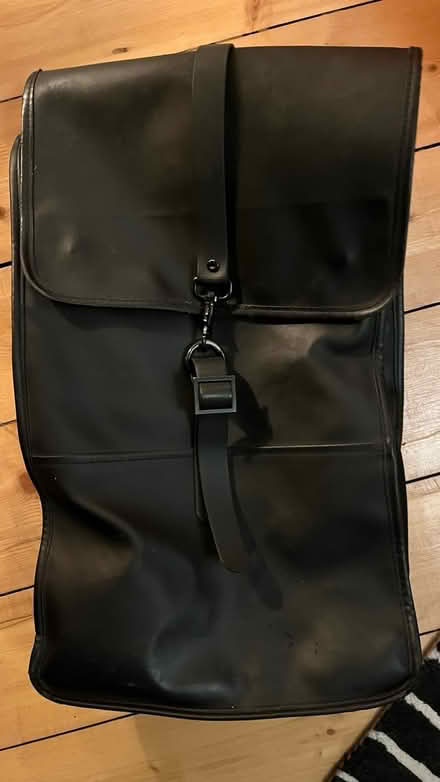 Photo of free Black rainproof backpack (E5 0QX) #1