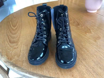 Photo of free Black patent boots (Wilmslow SK9) #1