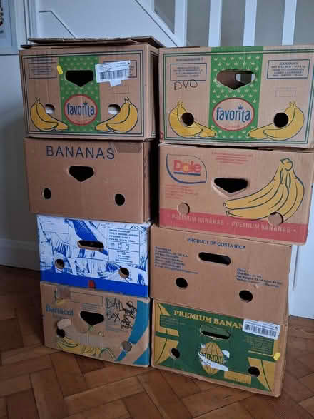 Photo of free 8 X banana boxes (Florence Park OX4) #1