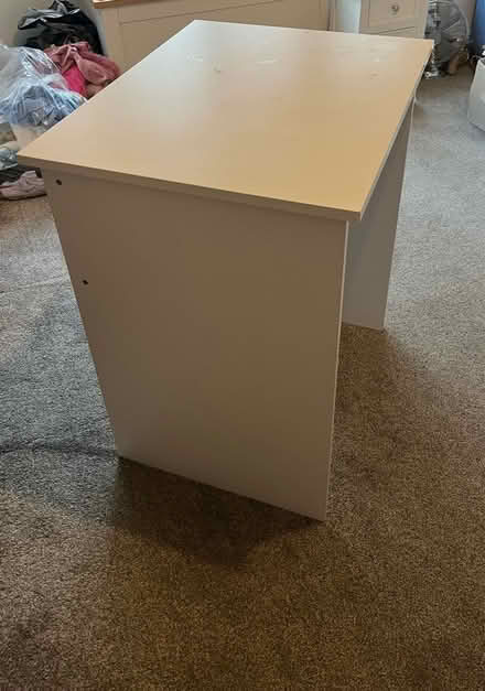 Photo of free Small white desk (Carshalton) #2