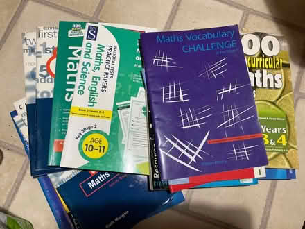 Photo of free Ks2 maths workbooks (Colwyn Bay LL29) #1