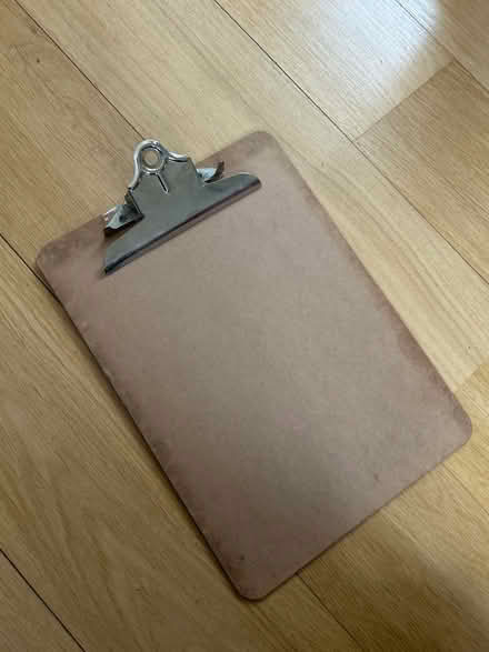 Photo of free 9 x A4 clipboards (Near Kew Gardens, Richmond) #1