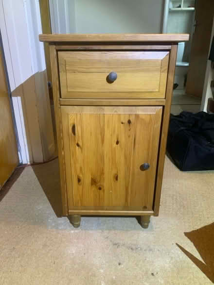 Photo of free Bedside unit small useable drawer (Pond Park HP5) #2