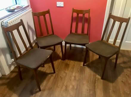 Photo of free Round/oval dining table + 4 chairs (Congleton town CW12) #4
