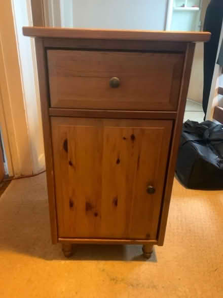 Photo of free Bedside unit small useable drawer (Pond Park HP5) #1