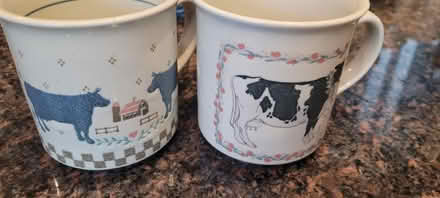 Photo of free 2 cow-themed mugs (Near McFarland) #1