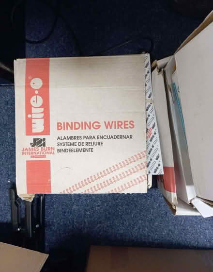 Photo of free Binding machines and binding wires of different sizes (Bucknell OX27) #3
