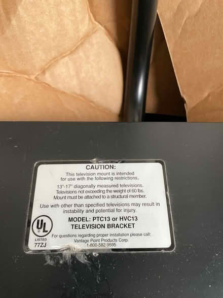 Photo of free Ceiling Mounted Audio/Video Stand (Vienna) #2