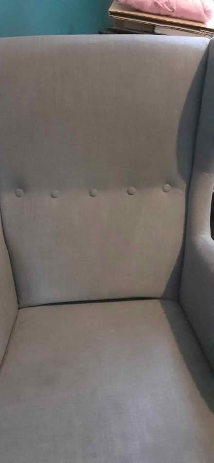 Photo of free Pair of IKEA wingback chairs (Castlemilk) #4