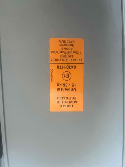Photo of free Child’s car seat (Ryton NE40) #4