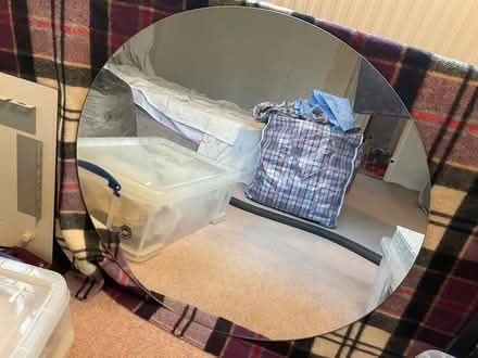Photo of free Large round mirror 70cm (Farnham GU9) #1