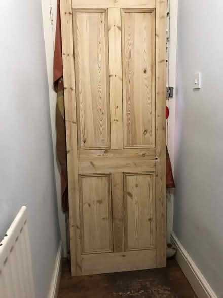 Photo of free Stripped solid pine internal door. (Headington OX3) #1
