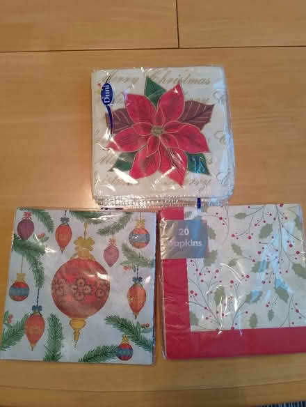 Photo of free Christmas paper napkins (Harrogate HG2) #1