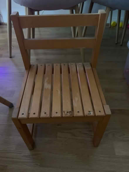 Photo of free Child’s wooden chair (RG6 Earley) #1