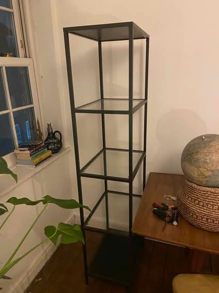 Photo of free Metal black shelves (E1) #1