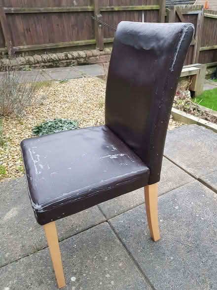 Photo of free 4 dining chairs (Matlock DE4) #1
