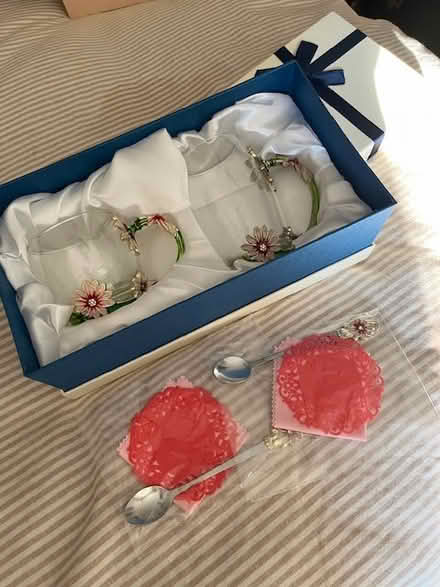 Photo of free Lovely glass tea set (Washington Heights) #2