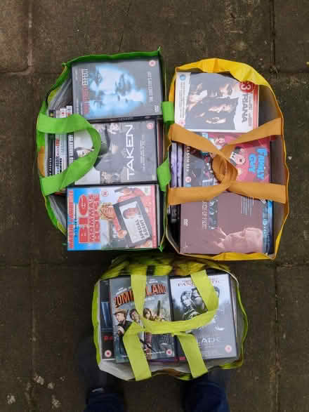 Photo of free 3 bags of DVDs (M19 Burnage/Levenshulme) #1