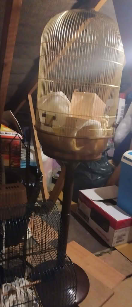 Photo of free Bird cage on stand (Weston SO19) #3