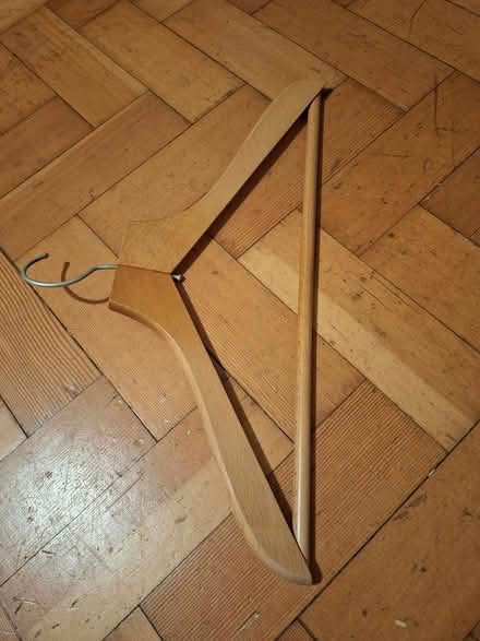 Photo of free wooden coat hangers (Florence Park OX4) #2