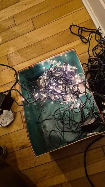 Photo of free Box of Christmas lights (Darley Abbey DE22) #2