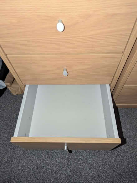 Photo of free Two bedside tables (39x39.5x61cm [LxDxH]) (Bedwell SG1) #3