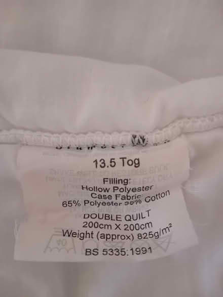 Photo of free Double duvet (Moorfields) #2