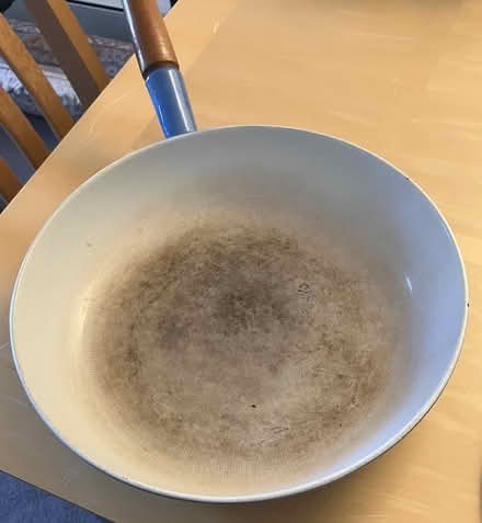 Photo of free Enameled skillet with lid (North Boulder) #3