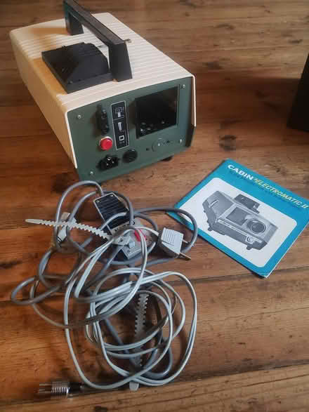 Photo of free Vintage slide projector (Forest Green) #1