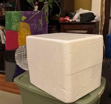 Photo of free Styrofoam shipping cooler (Woodridge) #1