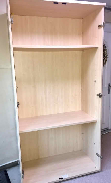 Photo of free Large sturdy storage cupboard. Comes with 4 adjustabl (Portslade Village BN41) #2