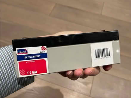 Photo of free Re-chargeable battery 12V 2.1Ah (Cutteslowe OX2) #2