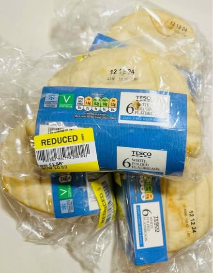 Photo of free Tesco Flatbreads (Chipping Barnet EN5) #1