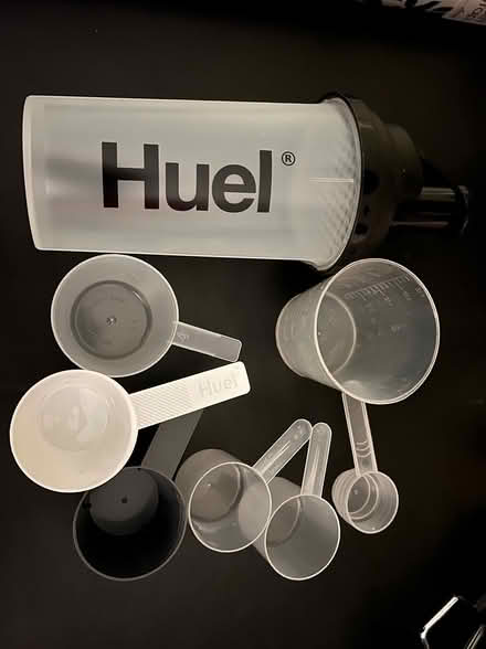 Photo of free Huel sports bottle (new) and scoops (Union Street, Southwark SE1) #1