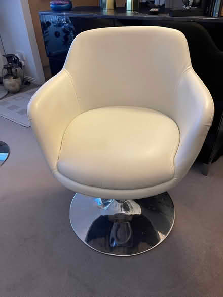Photo of free Swivel adjustable faux leather chairs (Chislehurst BR7) #1