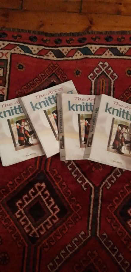 Photo of free 4 volumes of a knitting partwork (Highbury Barn N5) #2