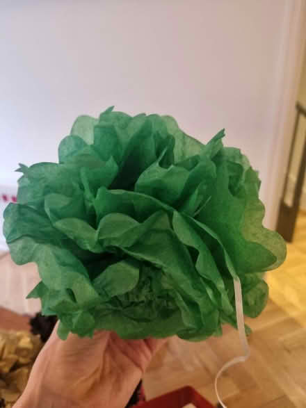 Photo of free Paper Party Pom-Poms (N1 Islington) #4