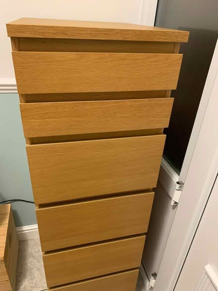 Photo of free Tall set of drawers (Hollins BL9) #3