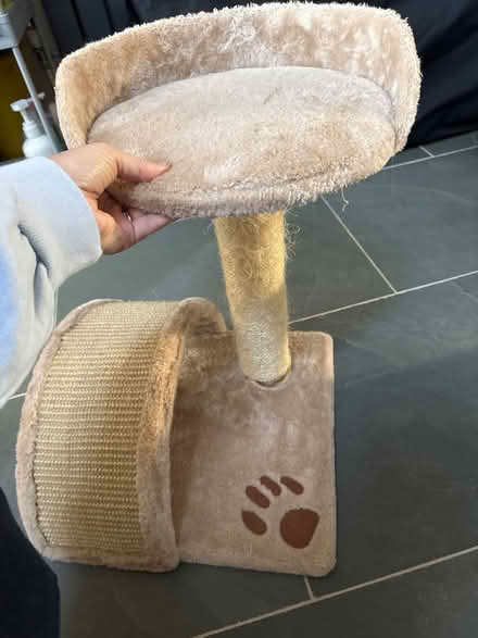 Photo of free Cat scratch post and seat (Hampton TW12) #2