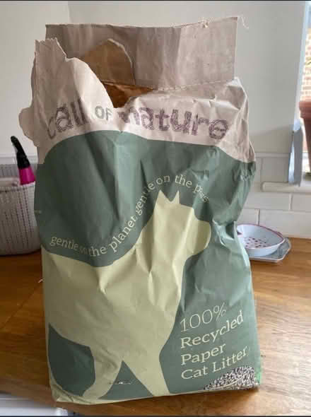Photo of free Cat Litter - Call of Nature 100% Recycled Paper (Wroxham NR12) #1